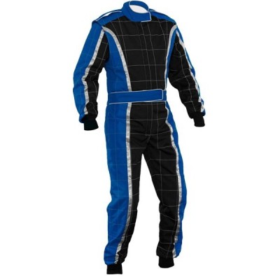 Kart Suit Blue & Black XI 014 004